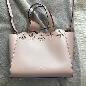 light pink kate spade purse